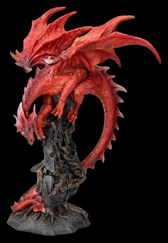Drachen figur auf - figur, ruine