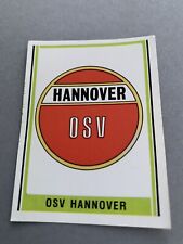Panini Fußball Bundesliga 1981 OSV Hannover