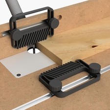 Featherboard Federbrett Andrückkamm Druckkamm Rückschlagschutz Federklemme