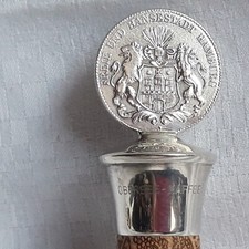 Zierkorken Silber 835 Hamburg