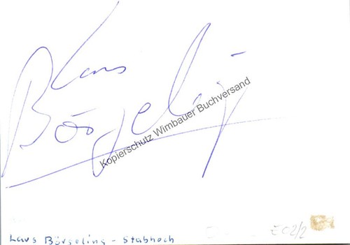 Original autogramm lars - original,