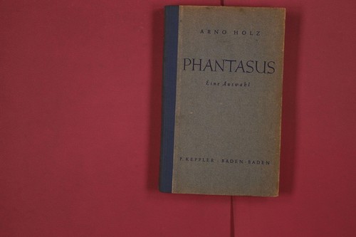 316985 arno holz phantasus - arno,
