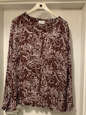 Damenbluse Tunika von Kaffe,  Gr. 46, langer Arm