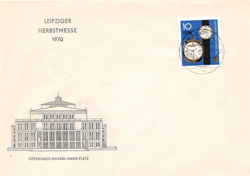 Ddr fdc 1970 leipziger - 1970,