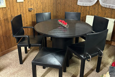 Esstisch Quadrondo von Rosenthal, mit B&B Italia Stühlen (ggf. separat)