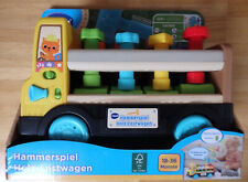 VTech 80-619504 Hammerspiel Holz-Lastwagen Spielzeug Baby Kleinkind Lernspielzeu