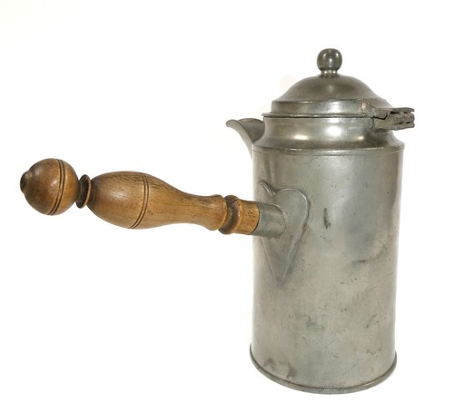 Kakaokanne 1799 zinn - kakaokanne,