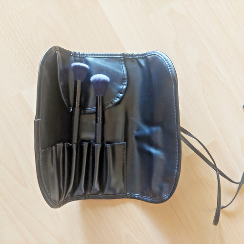 Pinseltasche mit pinseln - pinseltasche,