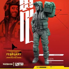 3D Druckfigur Wargame