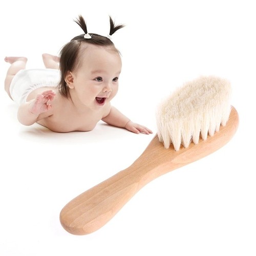 Baby haarbürste holzgriff - baby,
