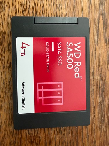 Western digital red - red, sa500