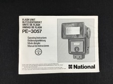 National PE-3057 Kamerablitz