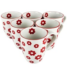 6 Cappuccino Tassen Set