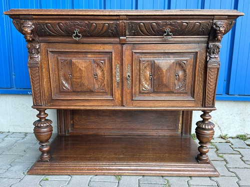 Antikes buffet aus eiche - antikes,