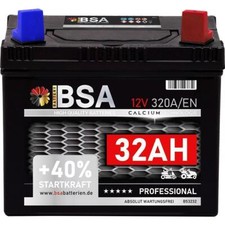 Rasentraktor Aufsitzmäher Batterie 12V 32Ah statt 26Ah 28Ah 30Ah Plus Pol Rechts