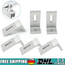 Alu 90° L Winkel PV Verbindungswinkel Aluschiene Kreuzverbund Solar Verbinder