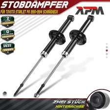 2x Stossdämpfer Gasdruck Hinten L + R für Toyota Starlet P8 1990-1994 Schrägheck