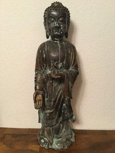 Sehr alte buddha figur - buddha,