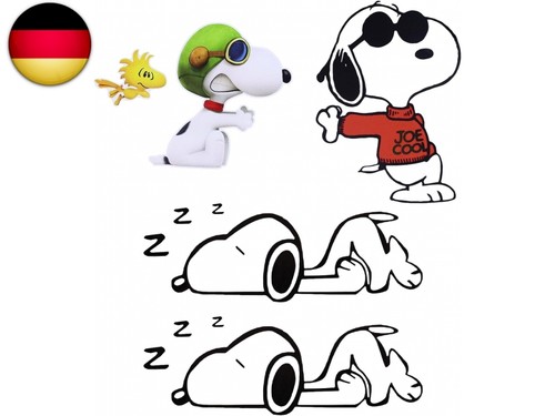 Aufkleber peanuts - aufkleber,