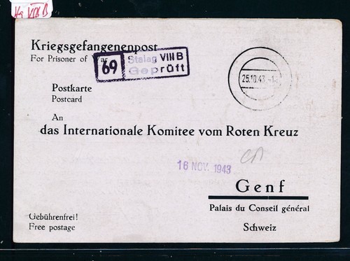 K3614 kriegsgefangenenpost - k3614),
