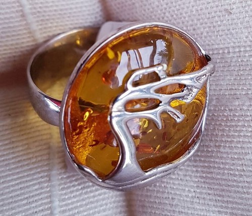 Ostseeschmuck bernsteinring - ostseeschmuck,