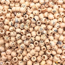 LEGO LOT OF 25 MINIFIGURE HEAD