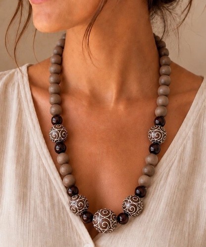 Boho statement kette damen - boho,