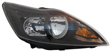 Scheinwerfer rechts für Ford Focus MK2 Facelift 2008- Halogen H1 H7 Schwarz LWR