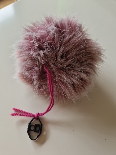 Kunstfell bommel mit - bommel,