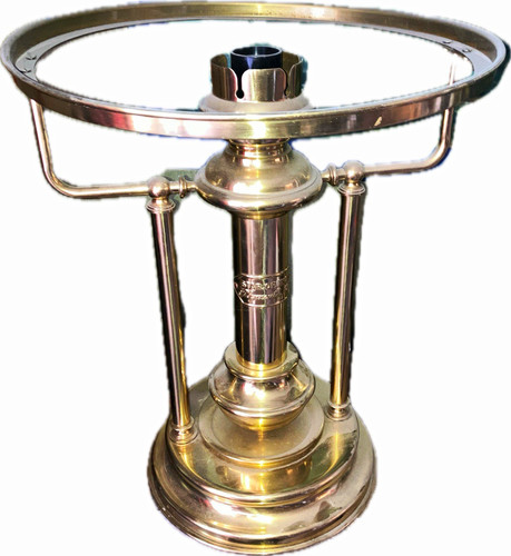 Vintage messinglampe - vintage,