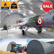 9x12m Rundbogenhalle Lagerzelt