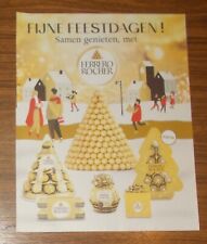 Seltene Werbung Ferrero ROCHER - Fijne Feestdagen! Weihnachten Niederlande 2023