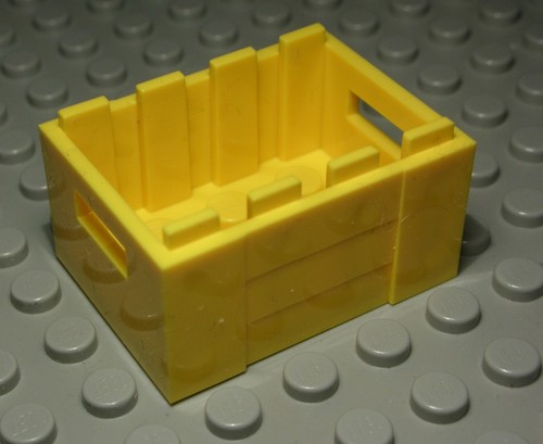 Lego kiste box 3x4 gelb - lego,