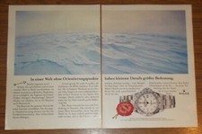 Seltene Werbung vintage ROLEX OYSTER PERPETUAL EXPLORER II Oyster-Armband 1996