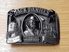 GÜRTELSCHNALLE BELT BUCKLE JACK DANIEL'S TENNESSEE WHISKEY 1989 - C-190