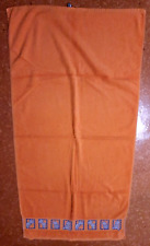 Kinder Badetuch / Strandtuch / Handtuch  100% Baumwolle mit Nilpferd Orange**