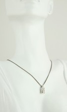 Art Deco Anhänger Platin