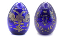 kobaltblaues Fabergé Stil