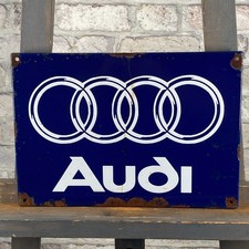 AUDI Emailschild 13 x 9,1 x