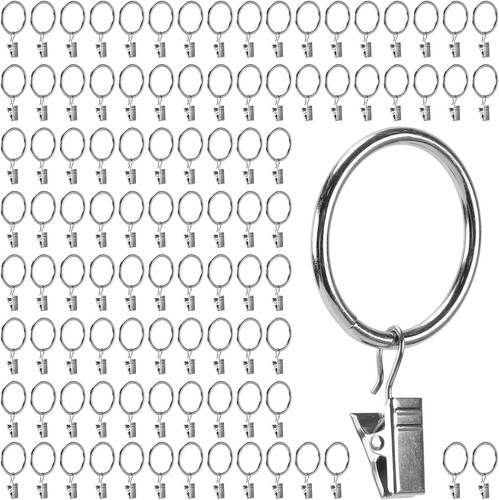 100 stück gardinenringe mit - 100,