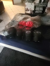 Boxsack Mit Zwei Paar Boxhandschuhe Und Einem Mini Boxsack