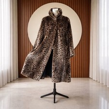 Madeleine Leopard Damen Mantel