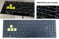 RGB Backlit Tastatur Ungarisch for MSI Pulse GL66 GF66 GL76 11SCK GL76 MS-1581