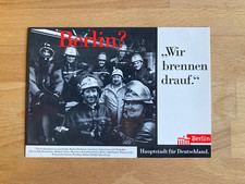 Aufkleber Image Sticker Berliner Feuerwehr BF Berlin unbenutzt 14,5 x 10,5 cm