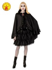 Adult Victorian Black Cape