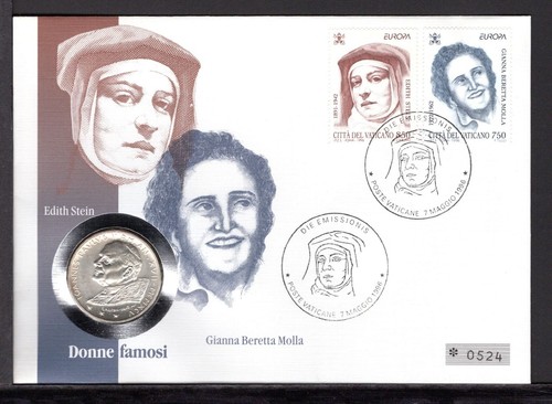 Vatikan 1996 numisbrief 1000 - vatikan,