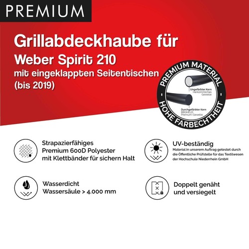 Premium grillabdeckhaube weber - premium,
