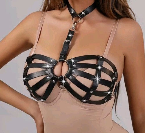 Cage bralette harness - bralette,