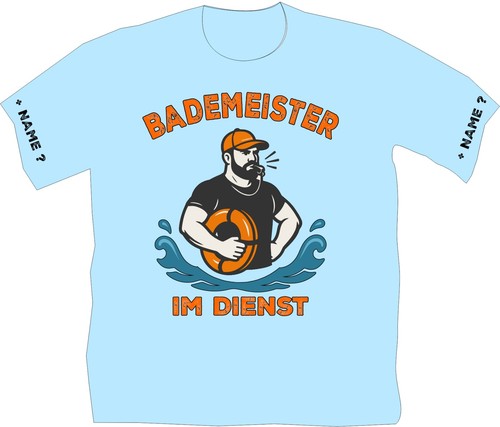 Shirt bademeister - t-shirt,