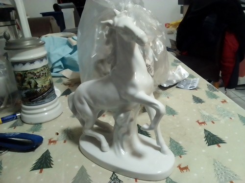 Porzellanfigur pferd - porzellanfigur,